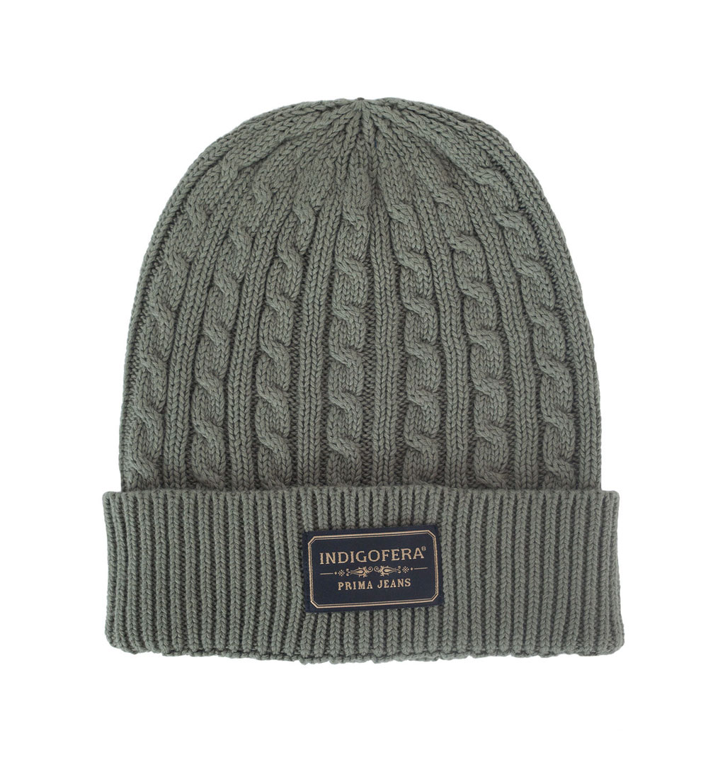 Indigofera - Drake Knit Cap - Green