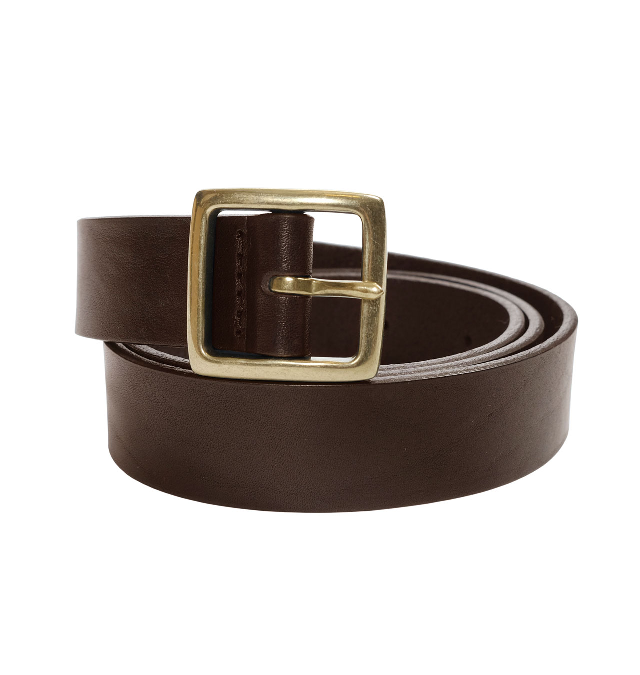 Girls Of Dust - X Leather Belt Small - Dark Brown