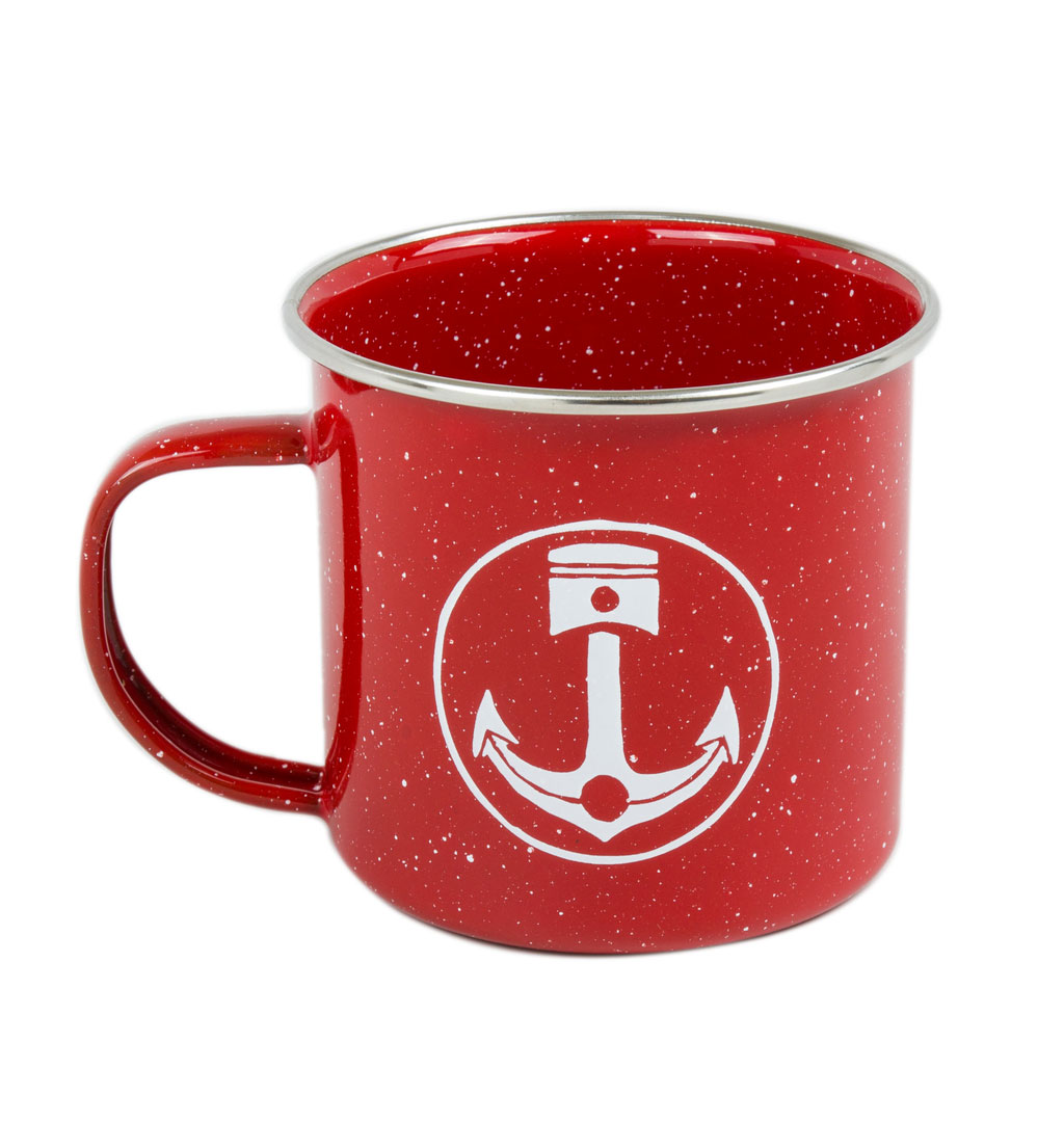 Iron & Resin - Camp Mug - Red