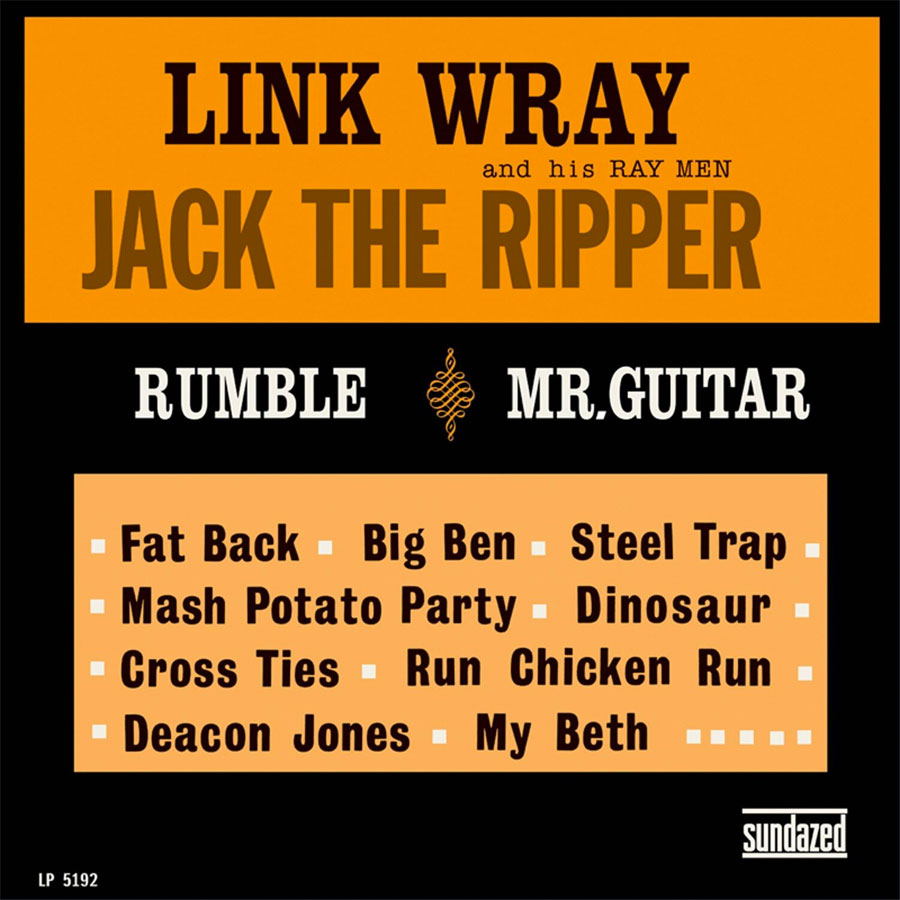 Link Wray and His Ray Men - Jack The Ripper - LP