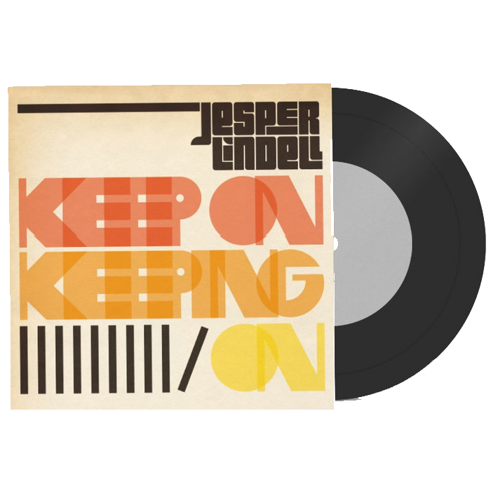 Jesper Lindell - Keep On Keeping On/It Ain´t Easy - 7´ Vinyl
