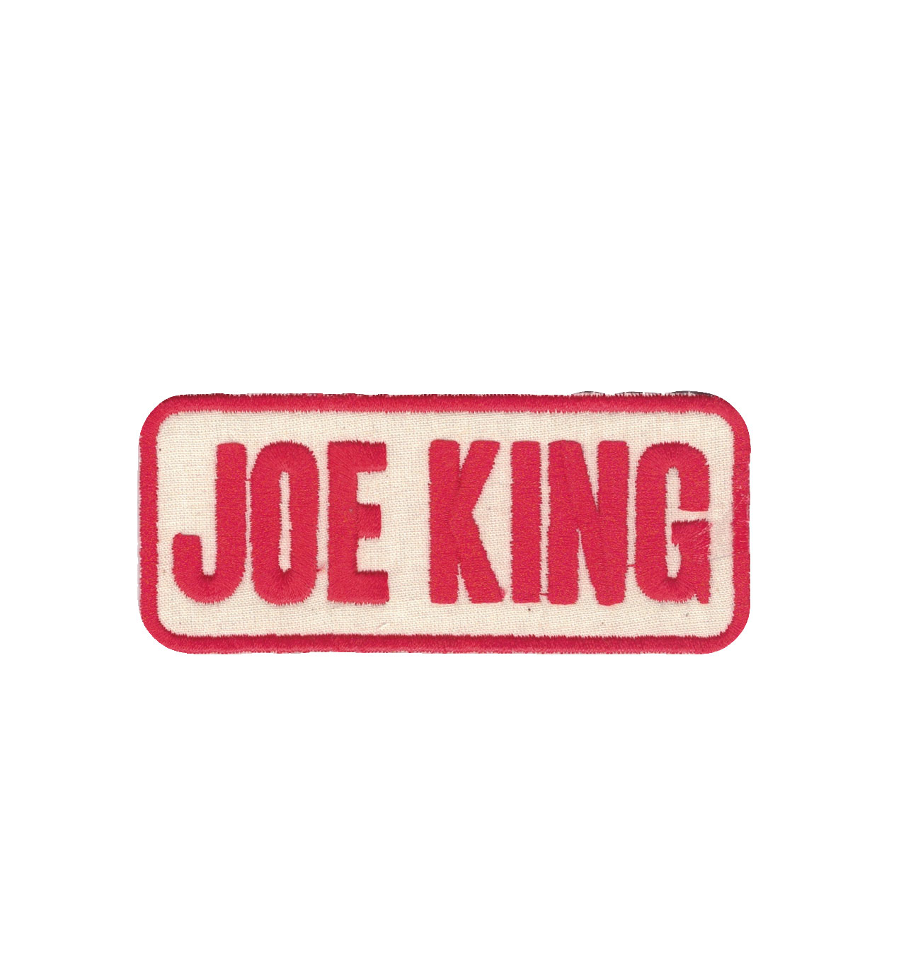 Joe King - Helmet Logo Patch 