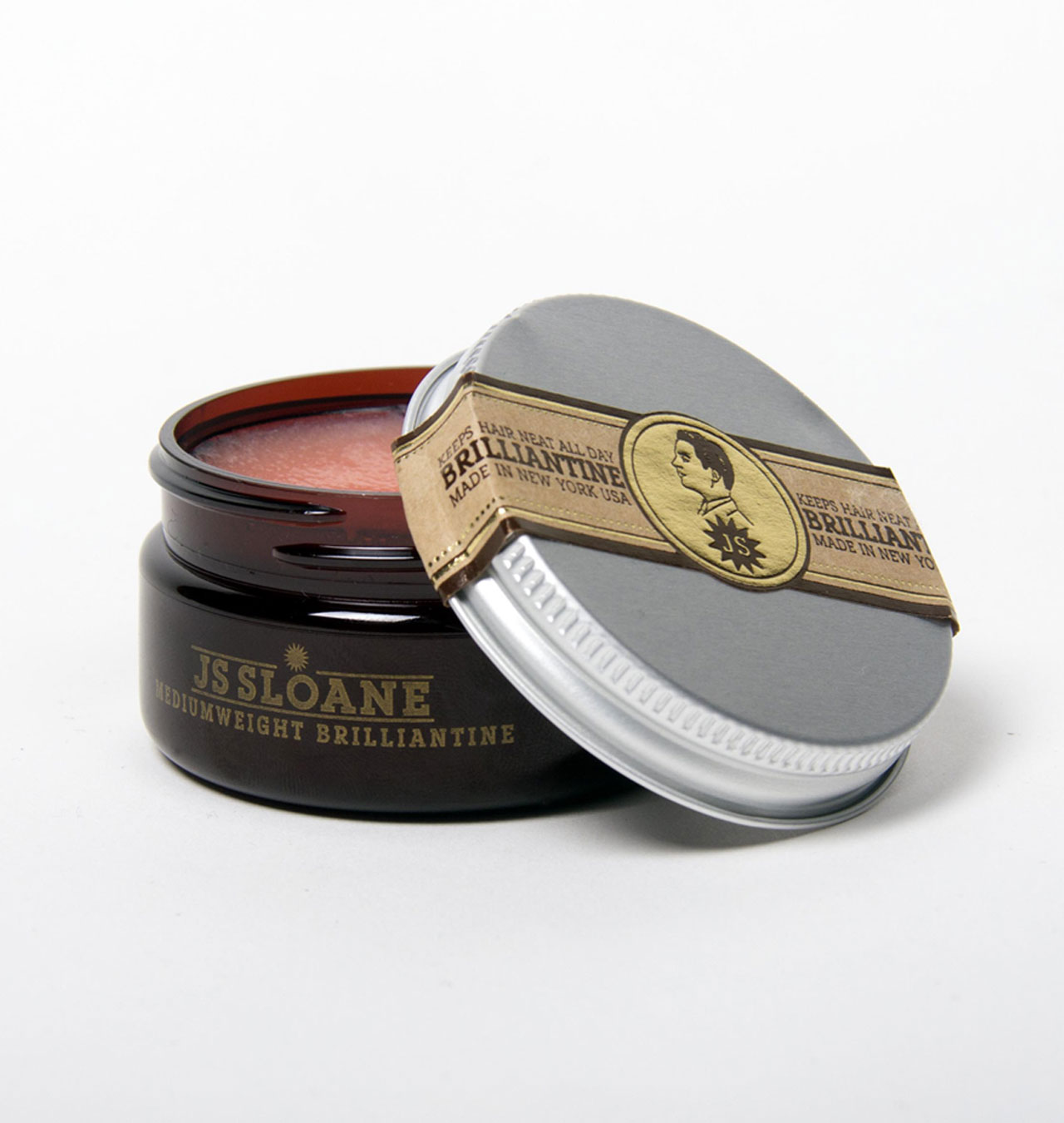 JS Sloane - Mediumweight Brilliantine Travel Size (60ml)