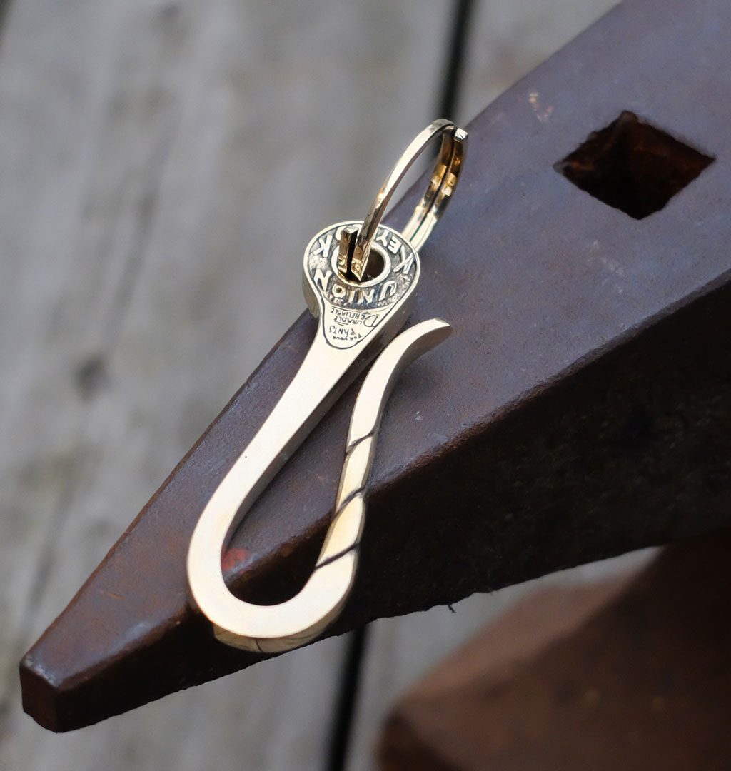 O.P Jewellery Union Key Hook Brass