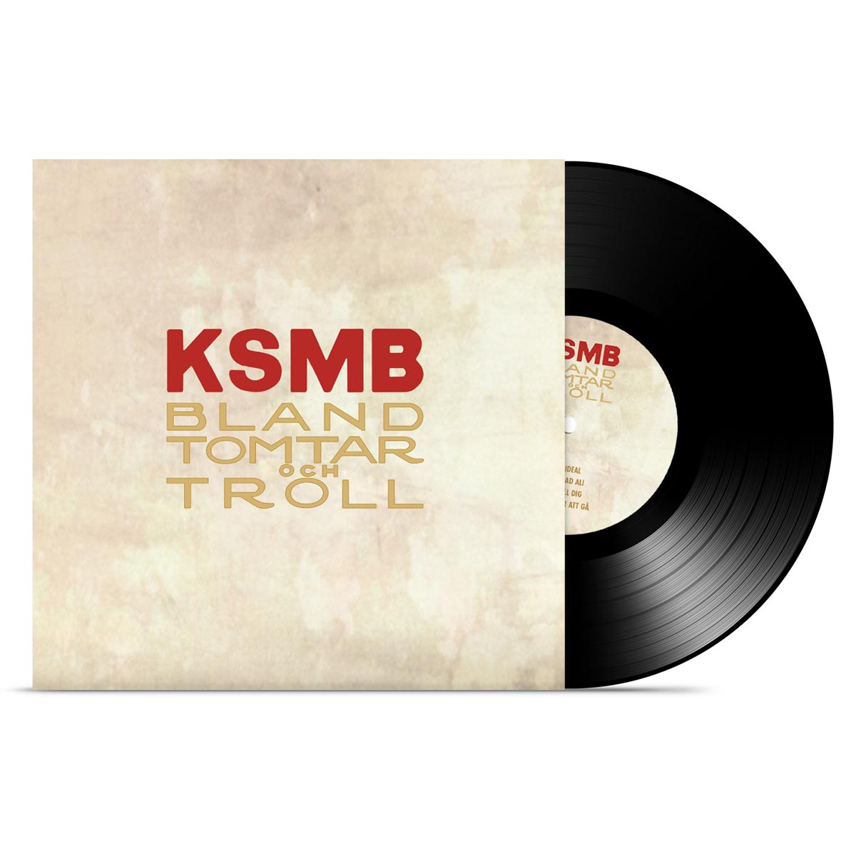 KSMB - Bland Tomtar Och Troll (Black Vinyl) - 10´ 
