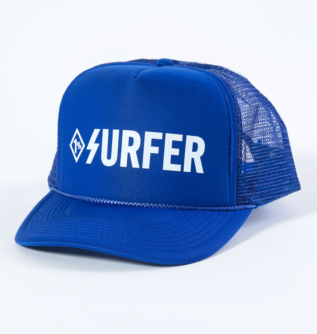 Ldc - 1% Surfer Mesh Cap - Royal Blue