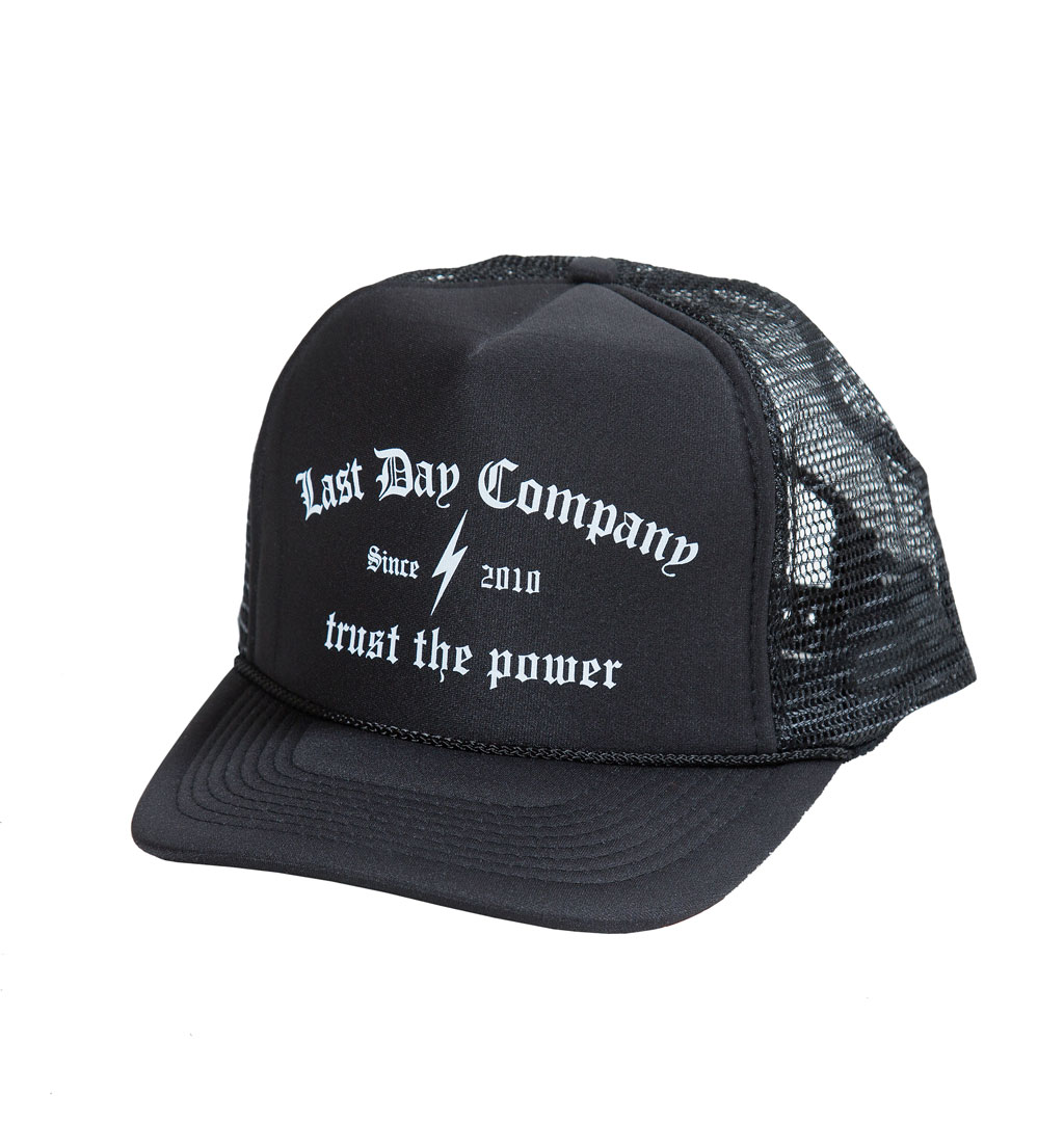 LDC - Trust The Old E Mesh Cap - Black/Black