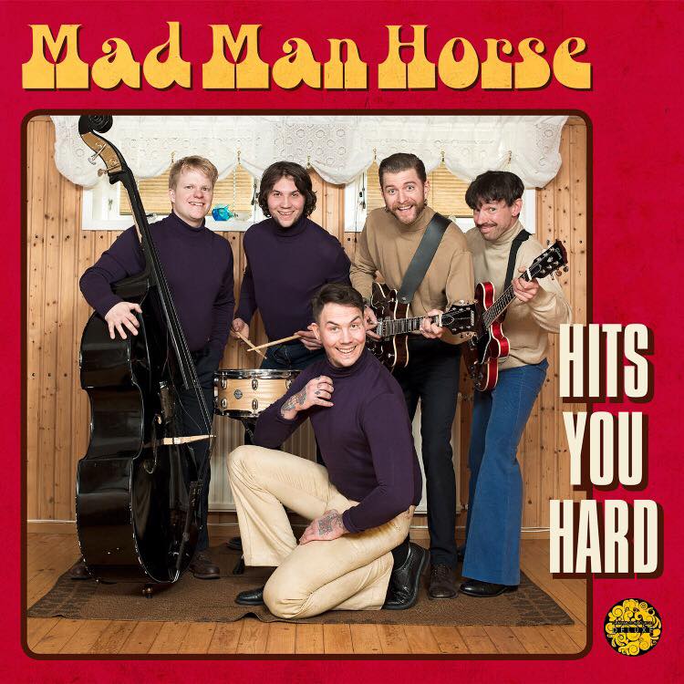 Mad Man Horse - Hits You Hard (Yellow Vinyl) - LP