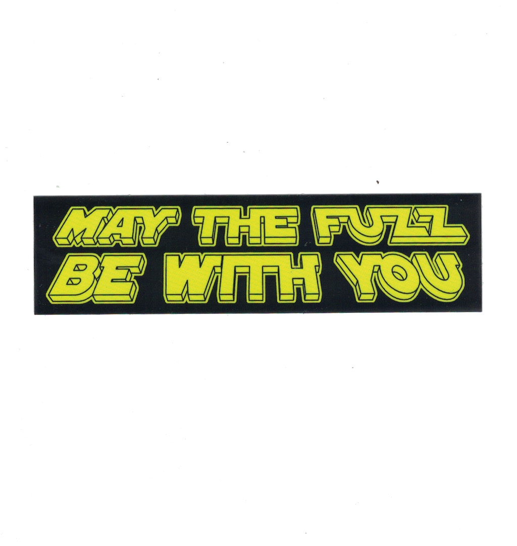 Mangobeard - May the fuzz be with you - Sticker