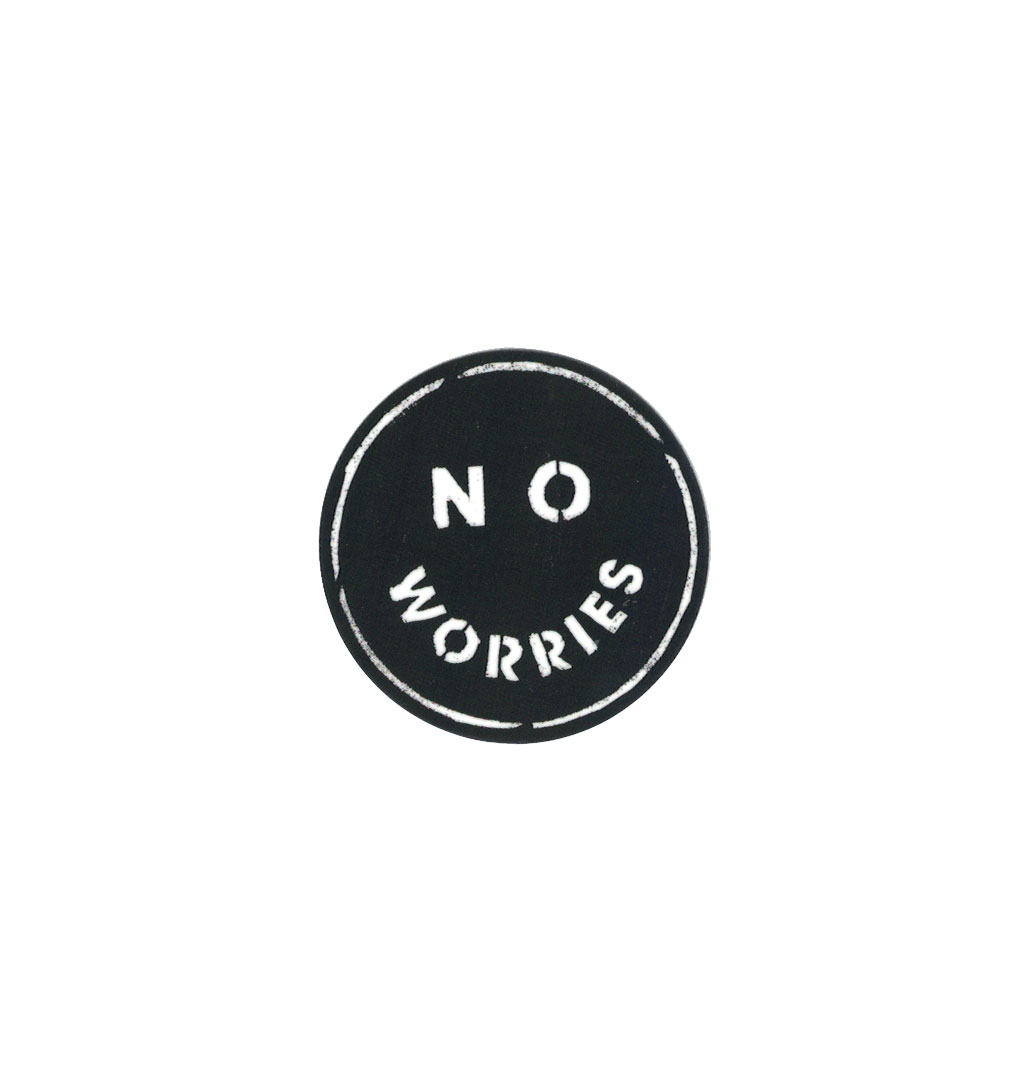 Mangobeard - No Worries Smiley - Sticker