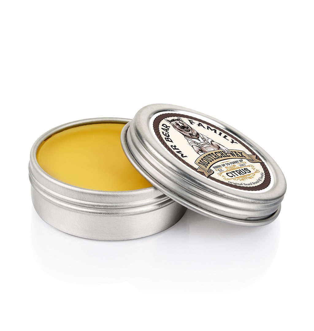 Mr Bear - Moustache Wax Citrus (30ml)