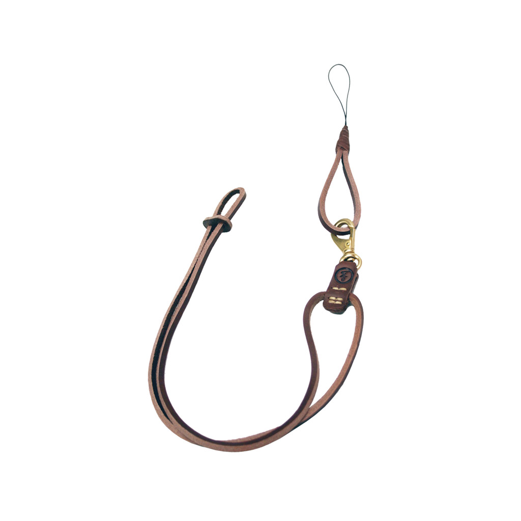  Flying Zacchinis - Click to enlarge FZ Neck Leather Strap - Brown
