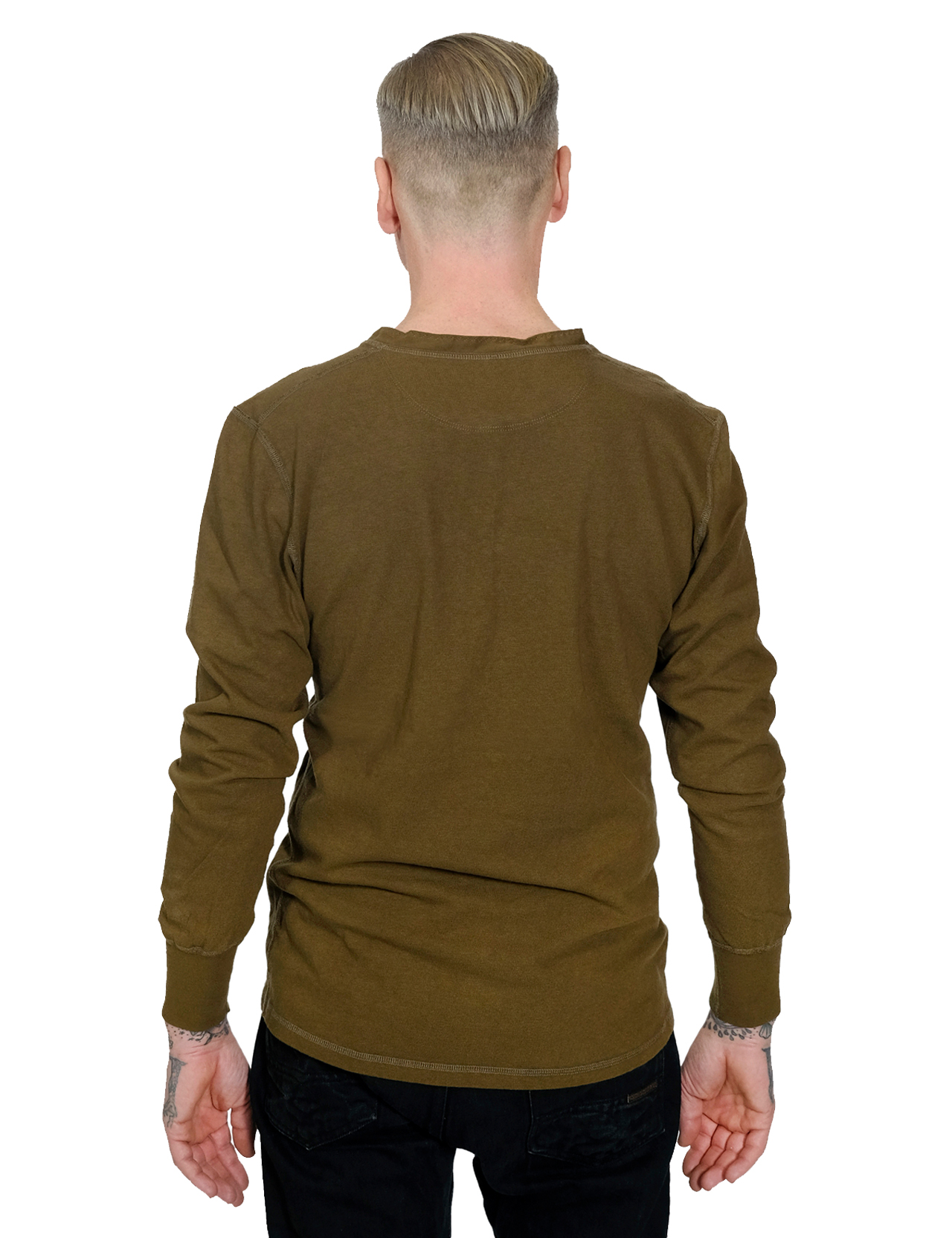 Homespun Knitwear - Coalminer Henley 