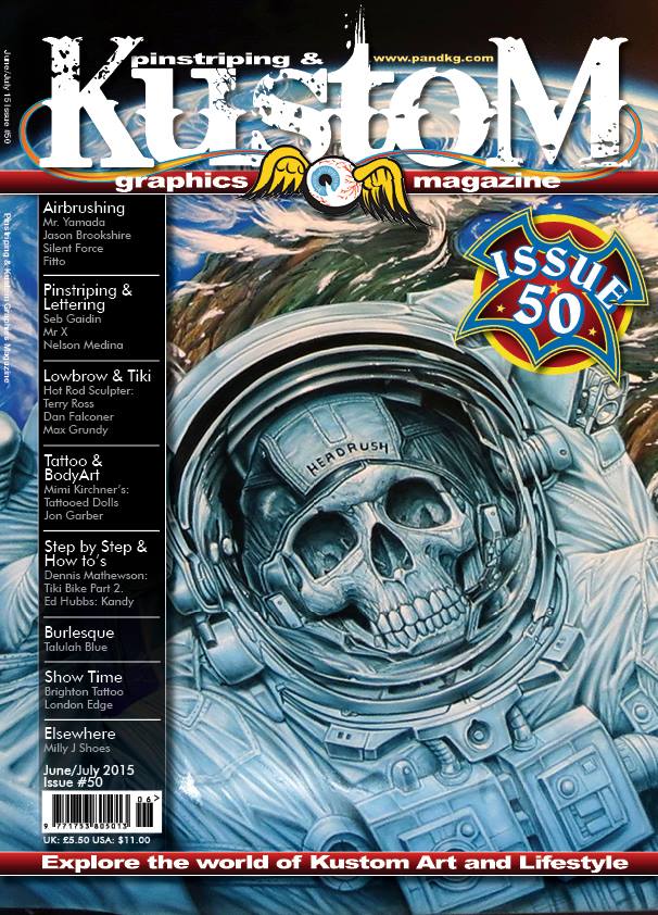 Pinstriping & Kustom Graphics Magazine # 050