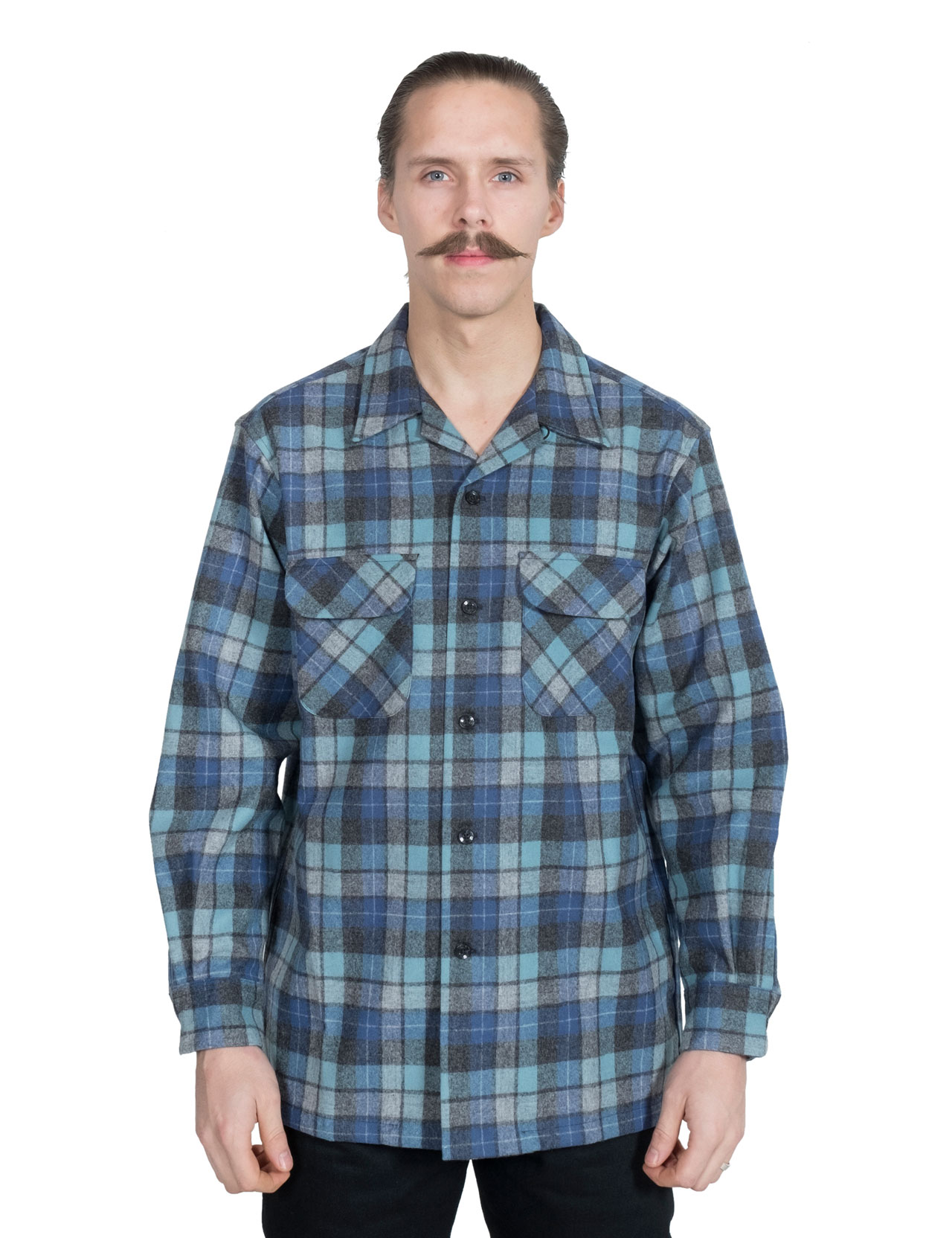 Pendleton - Board Shirt - Blue Original Surf Plaid