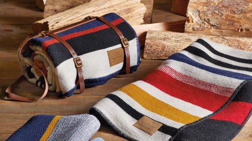 Pendleton: Known for their amazing wool blankets in native pattern, also the american National Parks pattern. 