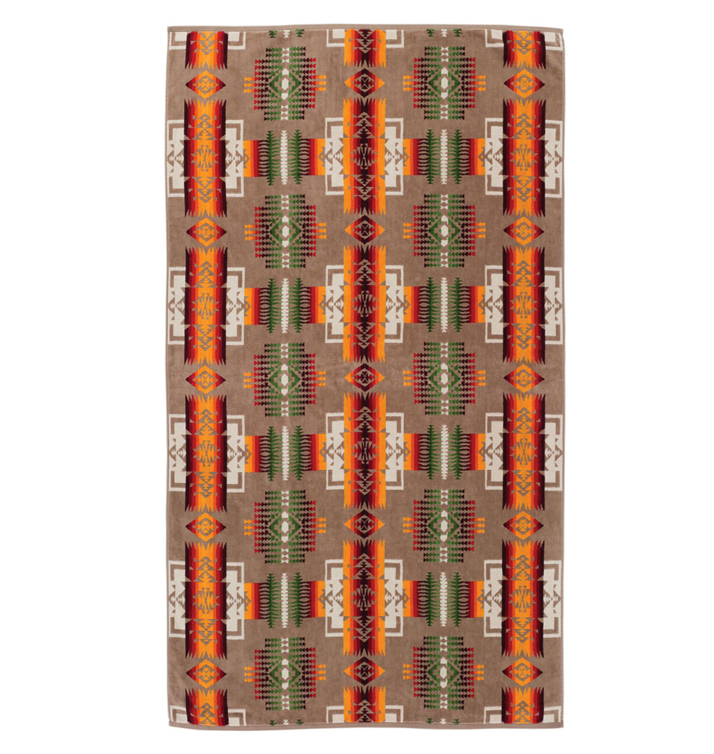 Pendleton - Chief Joseph Spa Towel - Khaki