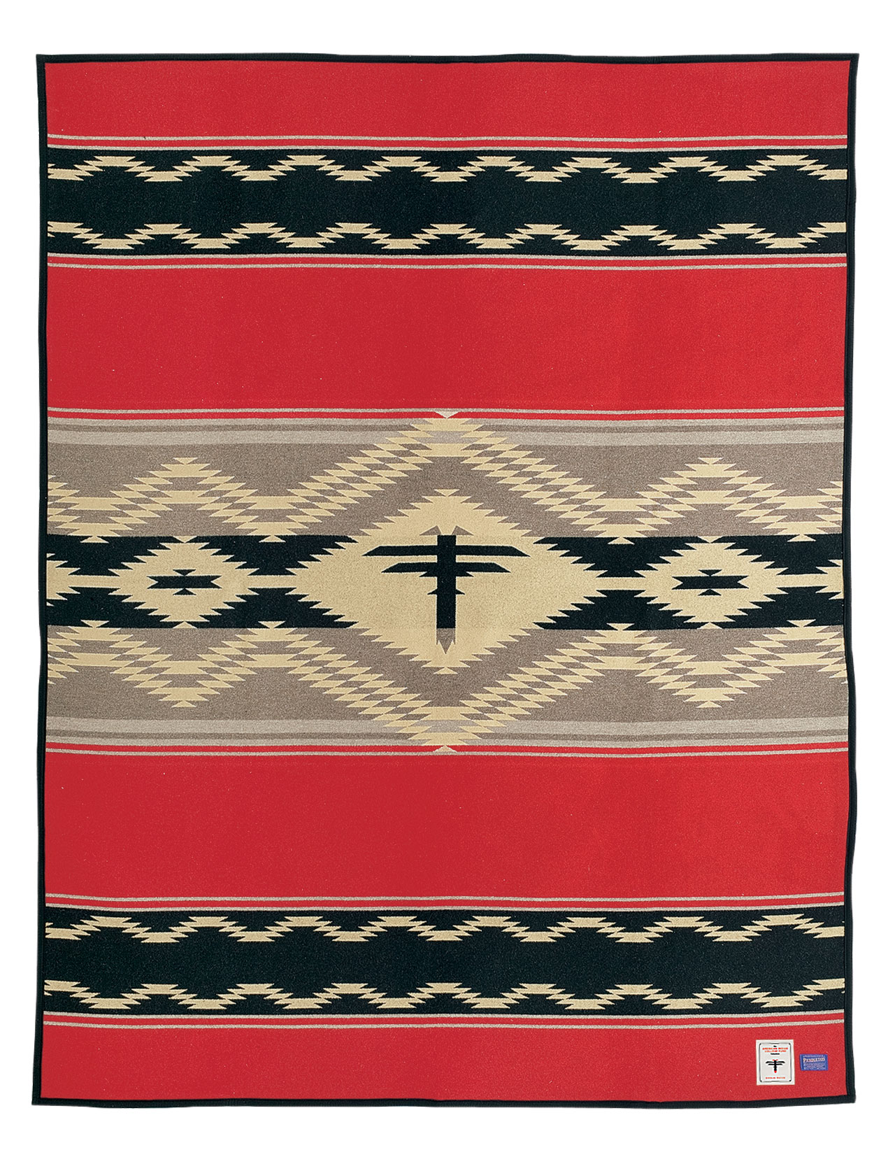 Pendleton - The College Fund Unnapped Wool Blanket - Navajo Water