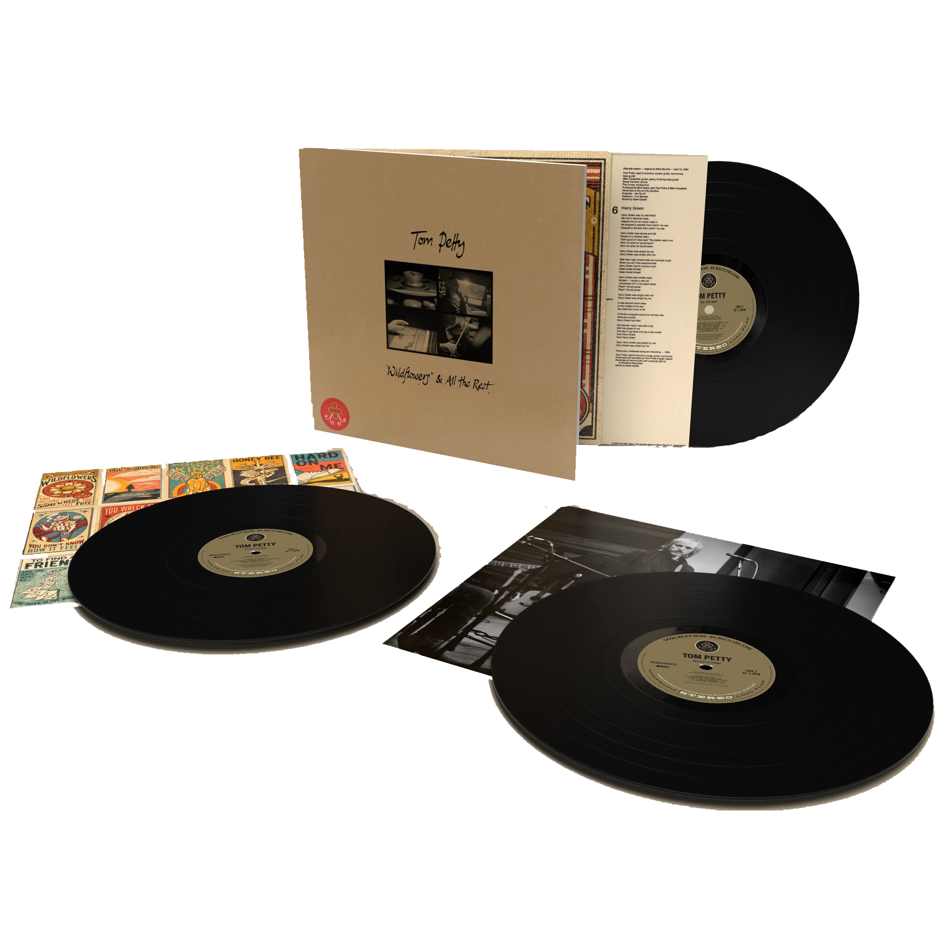 Tom Petty Wildflowers & All The Rest 3 x LP