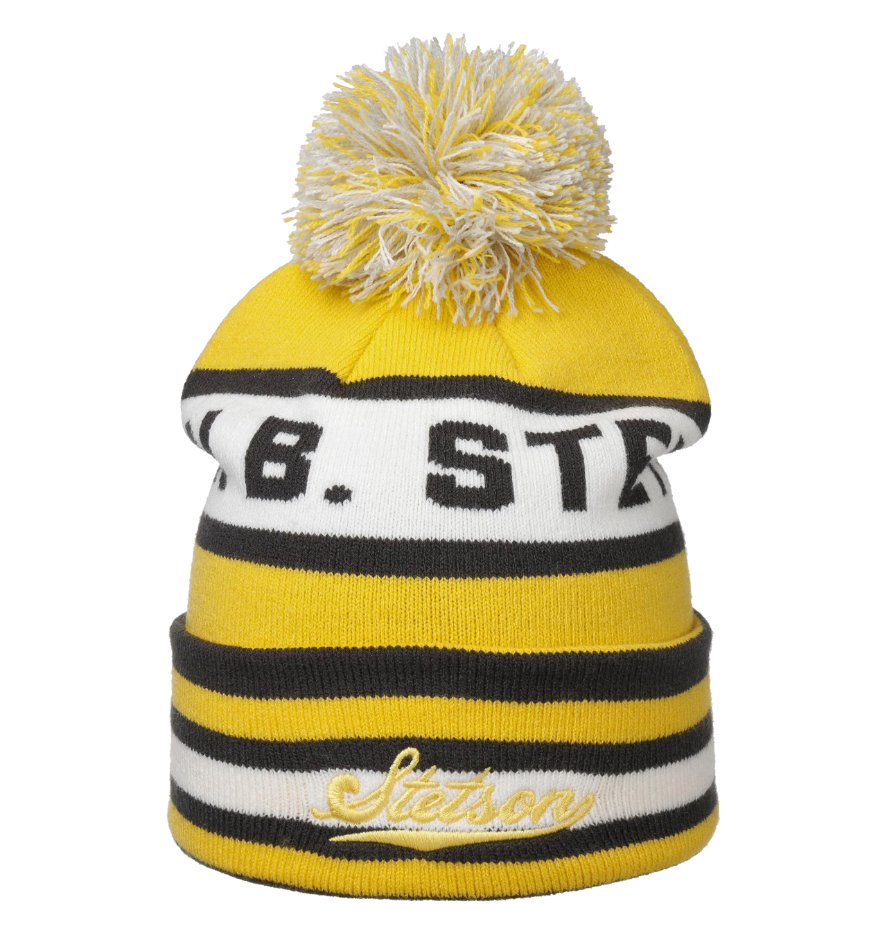 Stetson - Pompom Beanie - Yellow