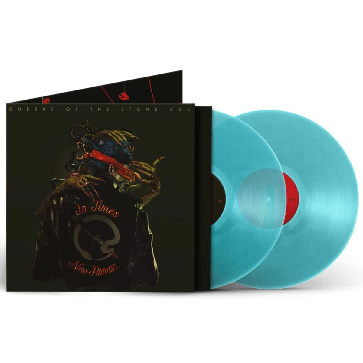 Queens Of The Stone Age - In Times New Roman... (Clear Blue Vinyl) - 2 x LP