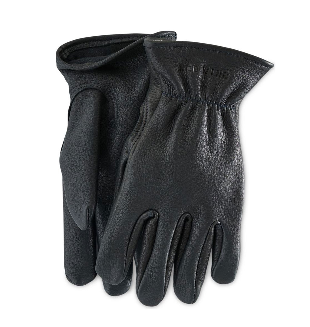 Red Wing - 95232 Buckskin Leather Lined Glove - Black