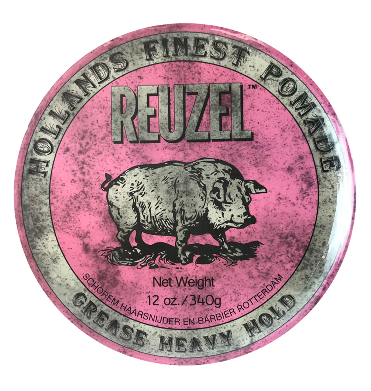 Reuzel - Pink Heavy Hold Pomade Hog - 12oz/340g