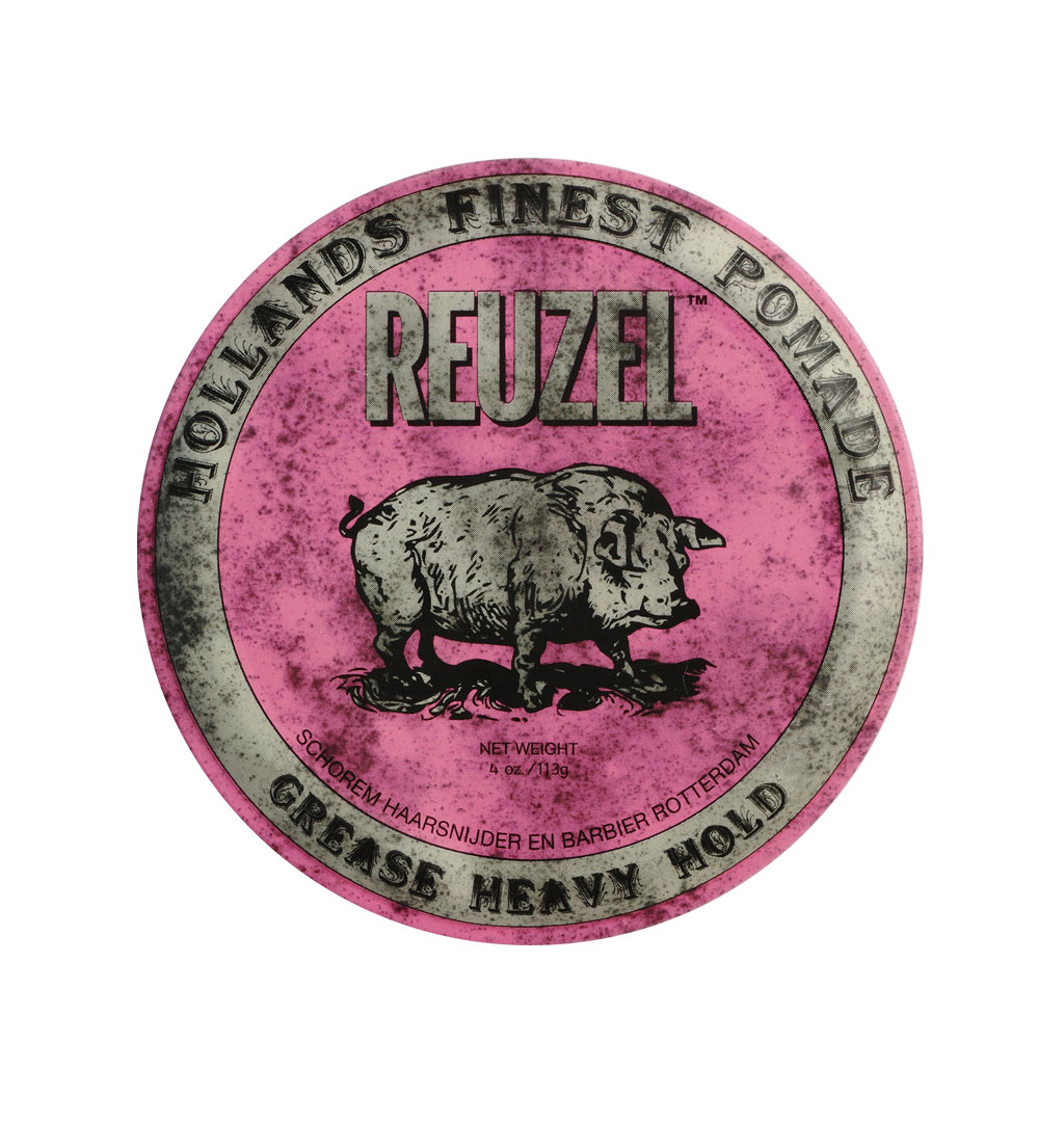 Reuzel - Pink Heavy Hold Pomade - 4oz/113g