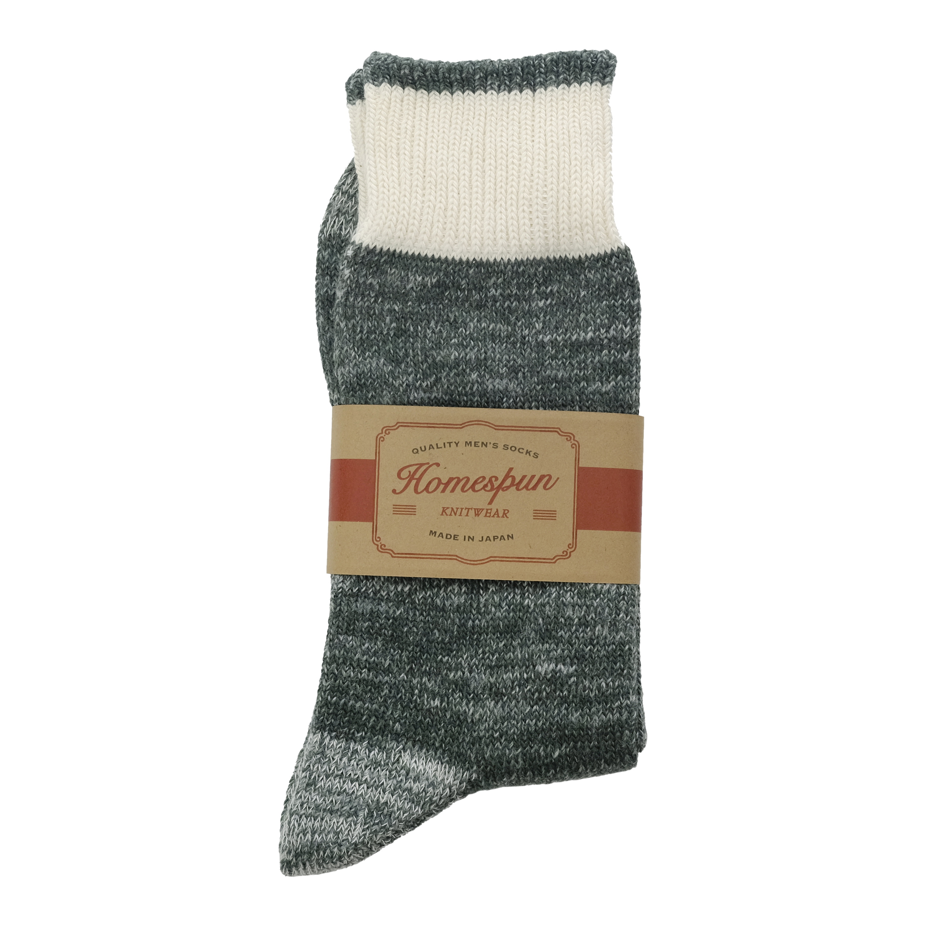 Homespun Knitwear - Lot 011 Dustbowl Work Socks - Sage
