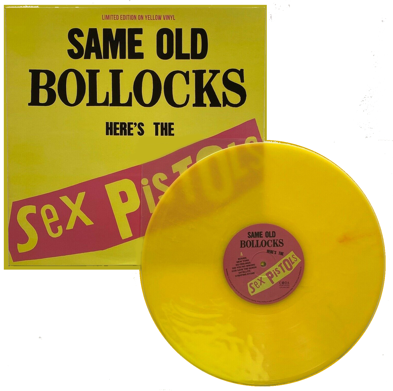 Sex Pistols - Same Old Bollocks (Ltd. Yellow Vinyl) - LP