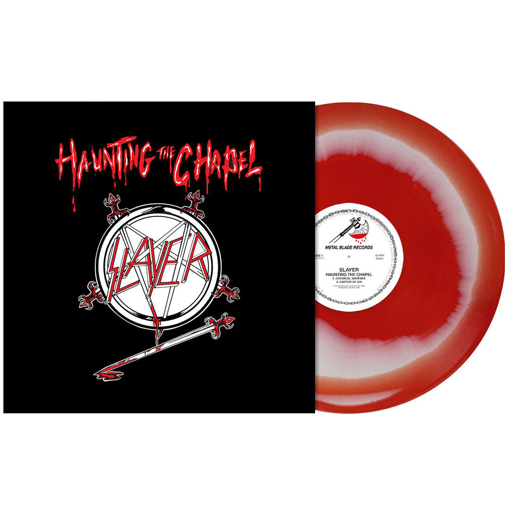 Slayer - Haunting The Chapel (180g Red/White Vinyl) - LP