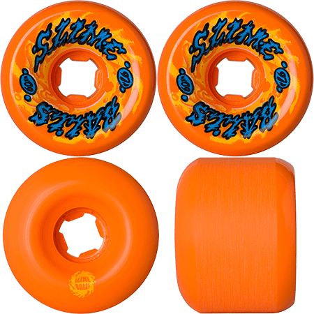 Santa Cruz - Goooberz Vomits 97a Slime Balls Skateboard Wheels Orange - 60mm