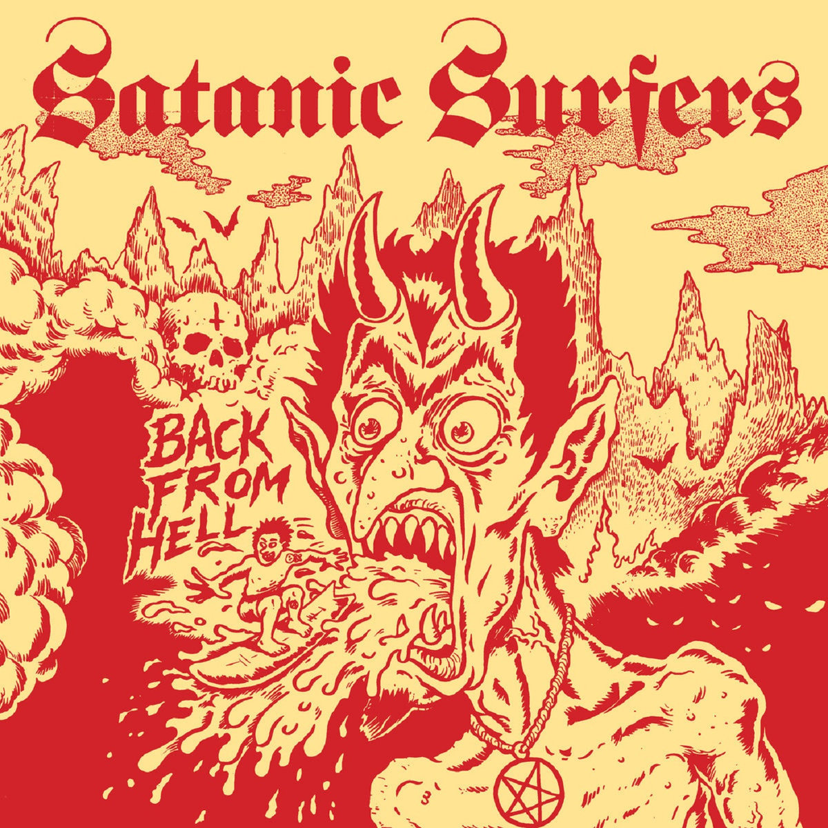 Satanic Surfers - Back From Hell - LP
