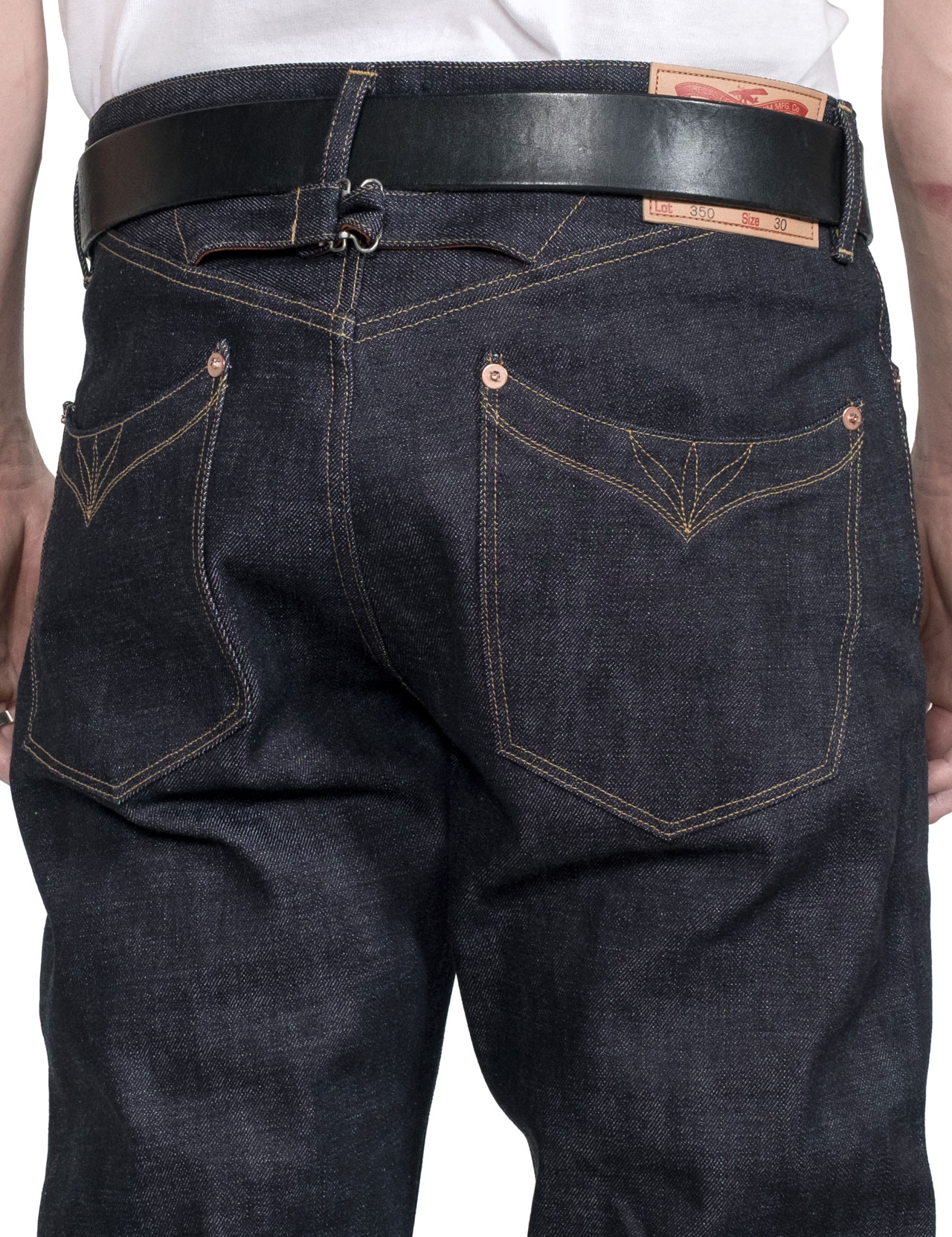 Stevenson Overall Co. - Grass Valley 350 Rigid Selvage Denim Jeans - 1