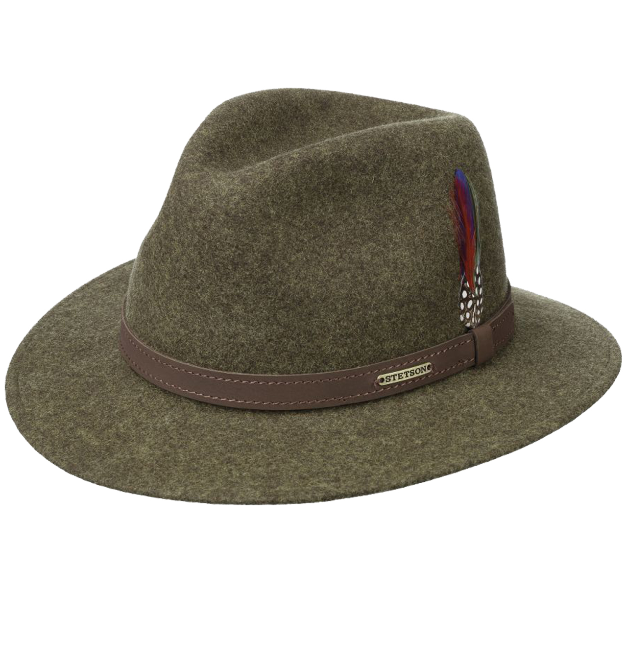 Stetson - Powell Traveller Felt Hat - Forest Green
