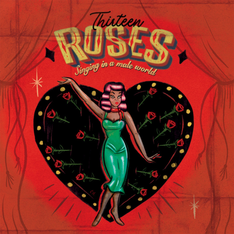 Various - Thirteen Roses Singing In a Male World! (Purple Vinyl) - LP