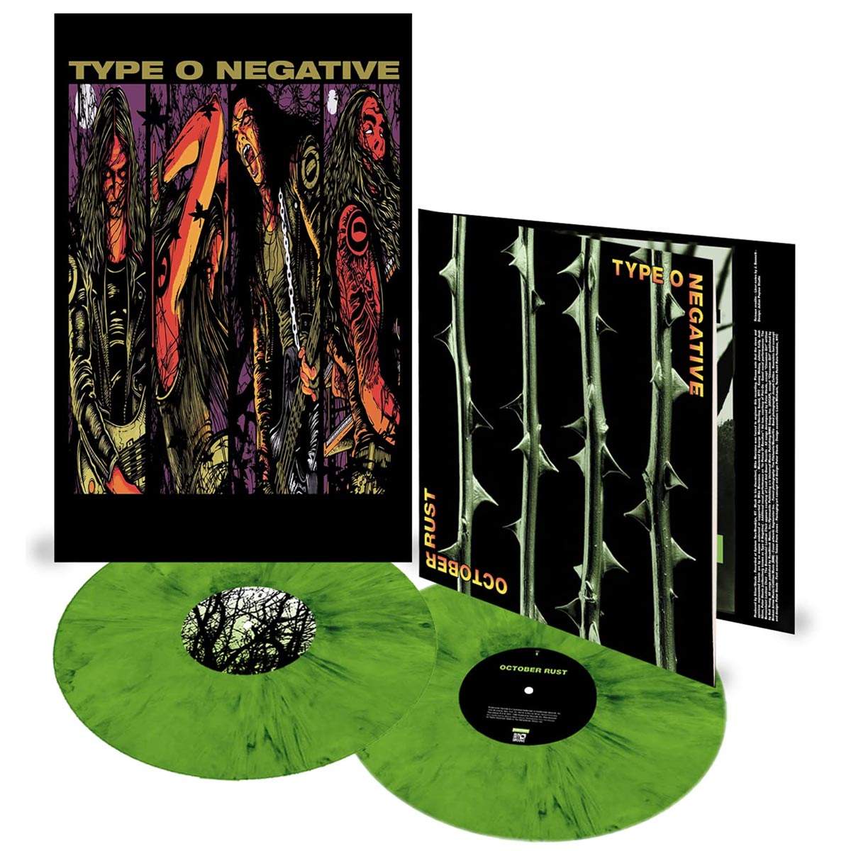 Type O Negative - October rust (Green/Ltd 25th Anniversary) - 2 x LP