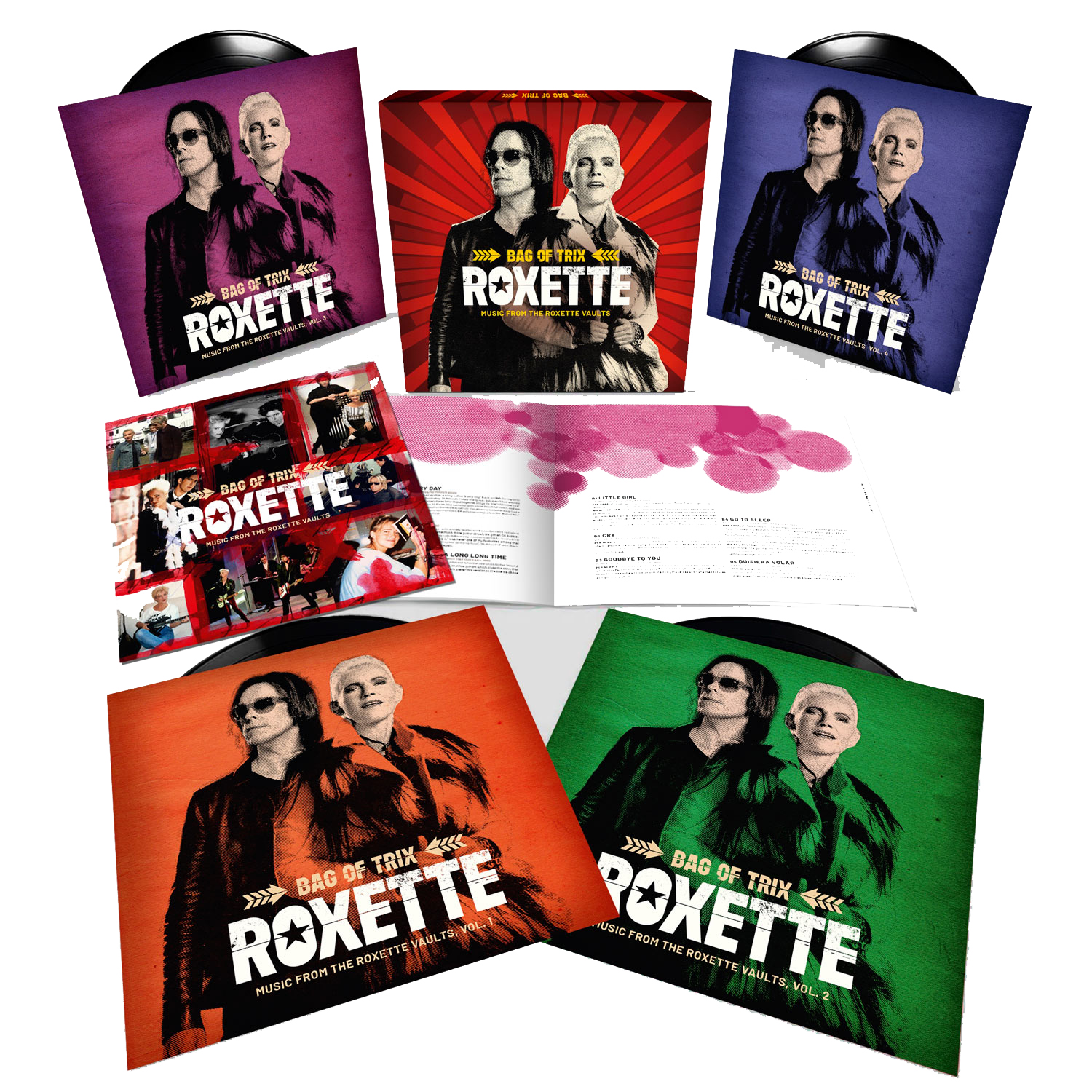 Roxette - Bag Of Trix (Box Set) - 4 x LP