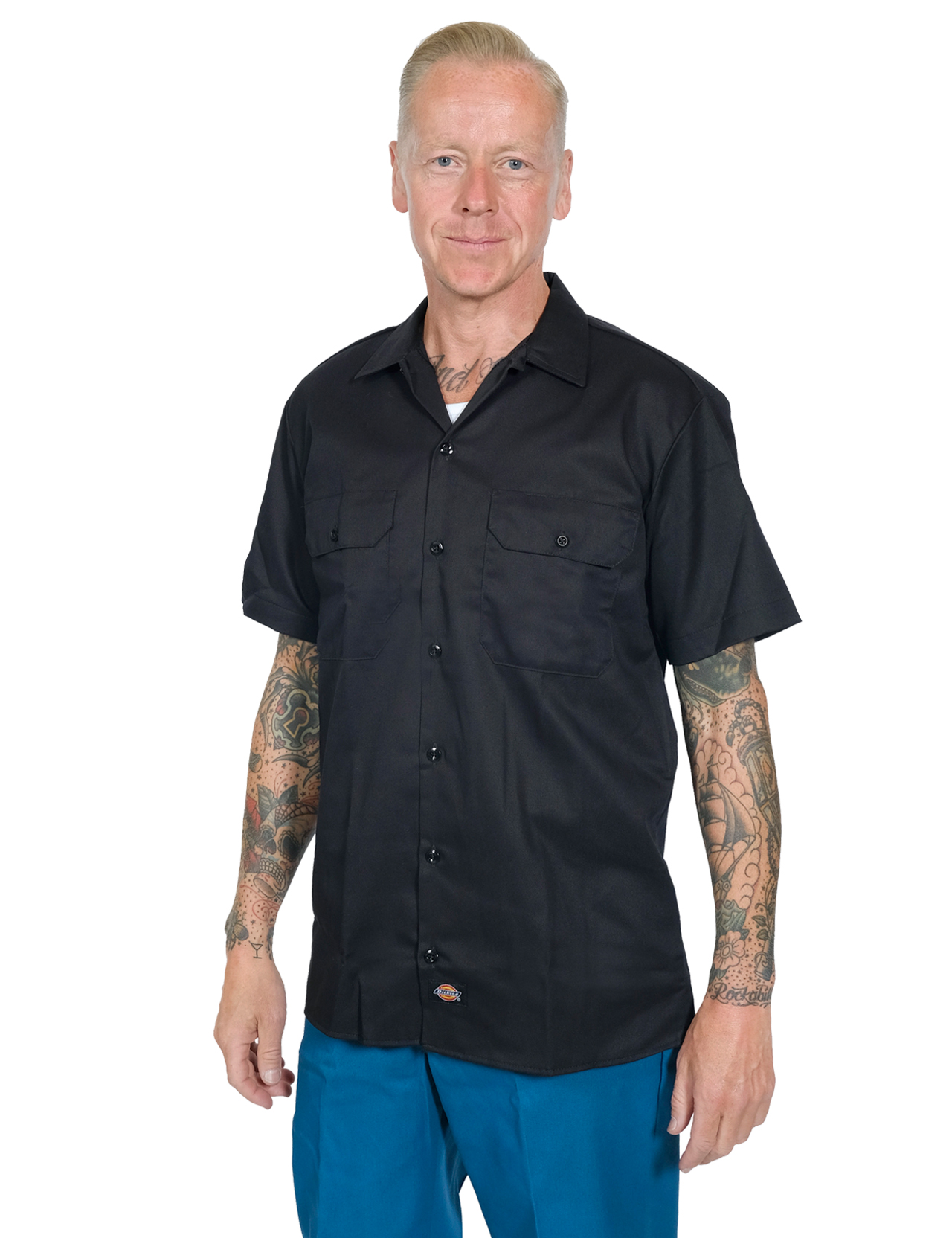 Dickies - Short Sleeve Original Work Shirt - Black