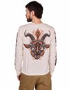 Indigofera - Iconic Long Sleeve T-Shirt - Baphomet Print