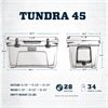 Yeti - Tundra 45 Hard Cooler - Charcoal