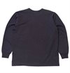Allevol - Heavy Duty Crew Pocket Long Sleeve T-Shirt - Navy