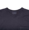 Allevol - Heavy Duty Crew Pocket Long Sleeve T-Shirt - Navy