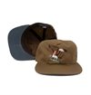 The Ampal Creative - Osprey Wax Strapback Cap - Olive Brown