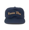 The Ampal Creative - Passin Thru Strapback Cap - Navy