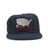 The Ampal Creative - Roamed N Rambled Strapback Cap - Navy