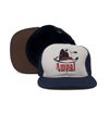 The Ampal Creative - Too Many Cowboys Strapback Cap - Natural/Navy