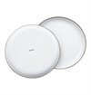 Barebones - Enamel Deep Plates (Set of 2) - Eggshell