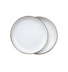 Barebones - Enamel Salad Plates (Set of 2) - Eggshell