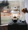 Barebones - Railroad Lantern - Vintage White